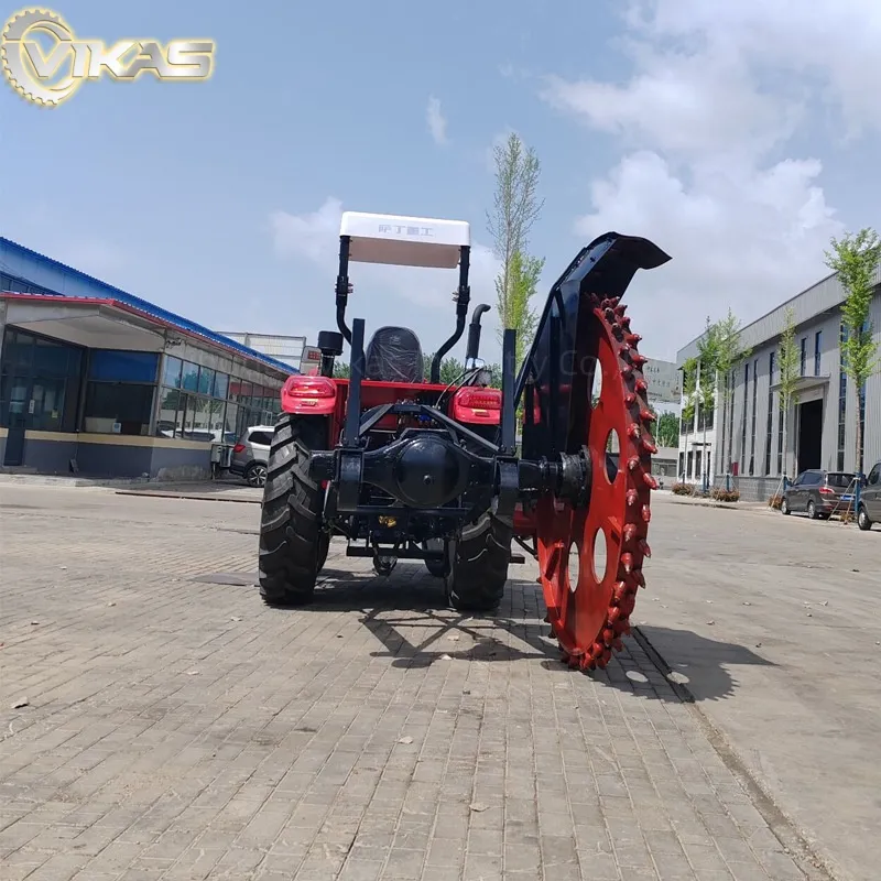 Disc Trencher Operation