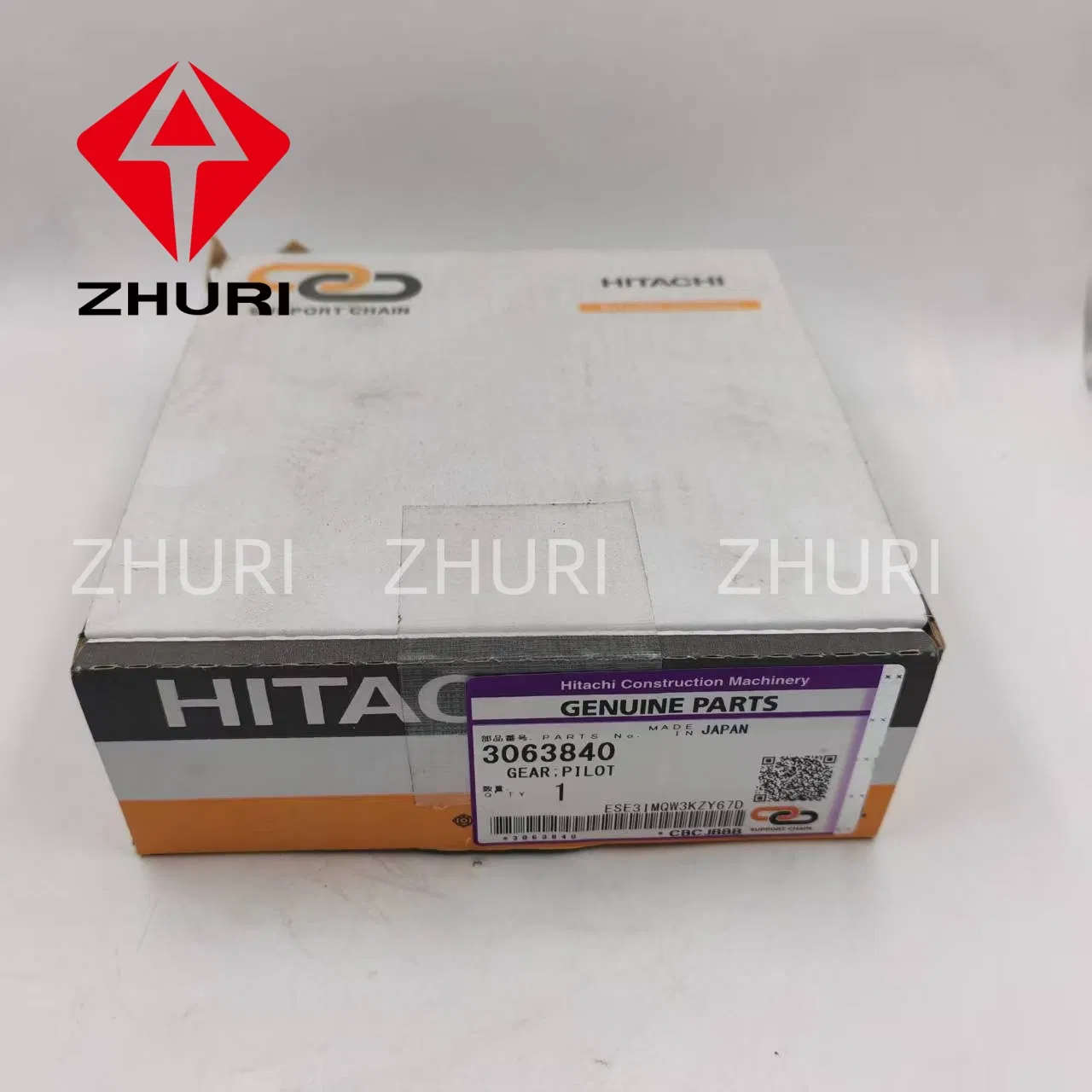 Genuine Hitachi Excavator Parts Main Pump Pilot Gear 3063840 for 160dlc 180glc 200clc 200dlc 210 220d 225clc 230LC Hpv102
