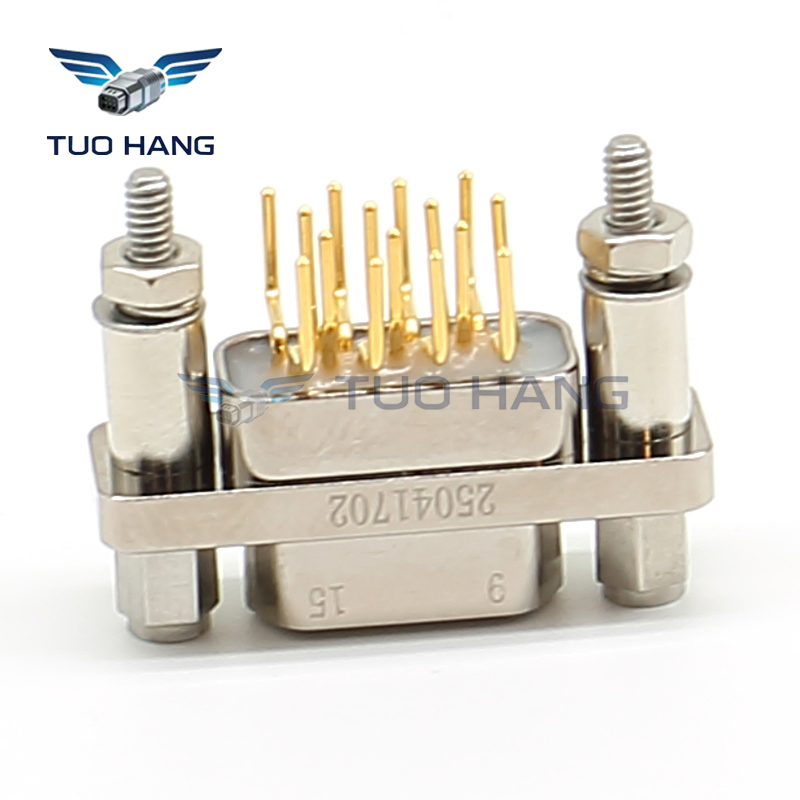 Space-Saving J30j-15tjn Rectangular Connector 15 Pole Ultra-Miniature Micro-D Interconnect for Mdm Series Compatible Avionics Systems