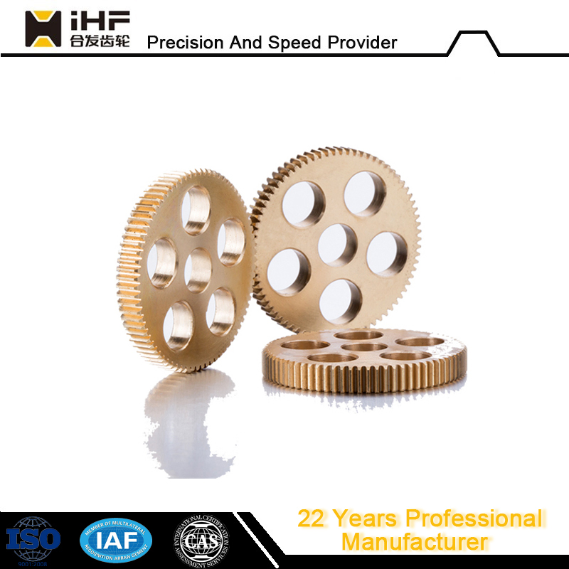 Ihf CNC Machining Precision M1 M2 M3 Spur Pinion Gear for Logistics Warehousing Machinery