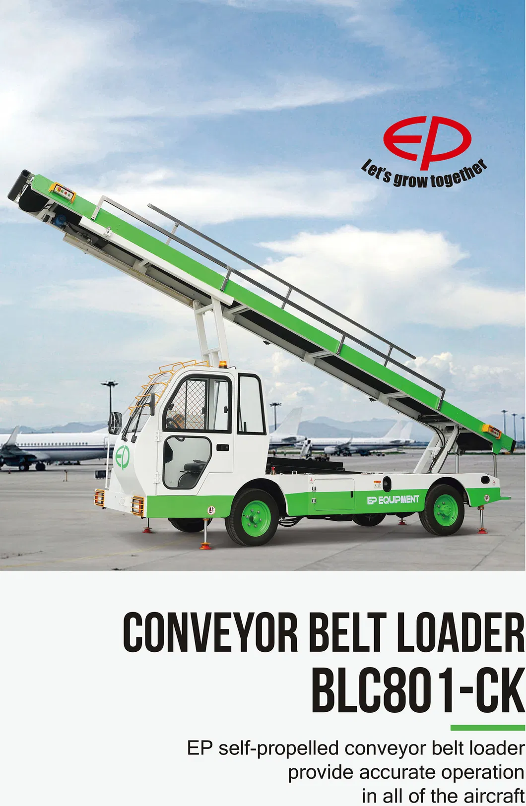 Aviation Baggage Conveyor Belt Loader