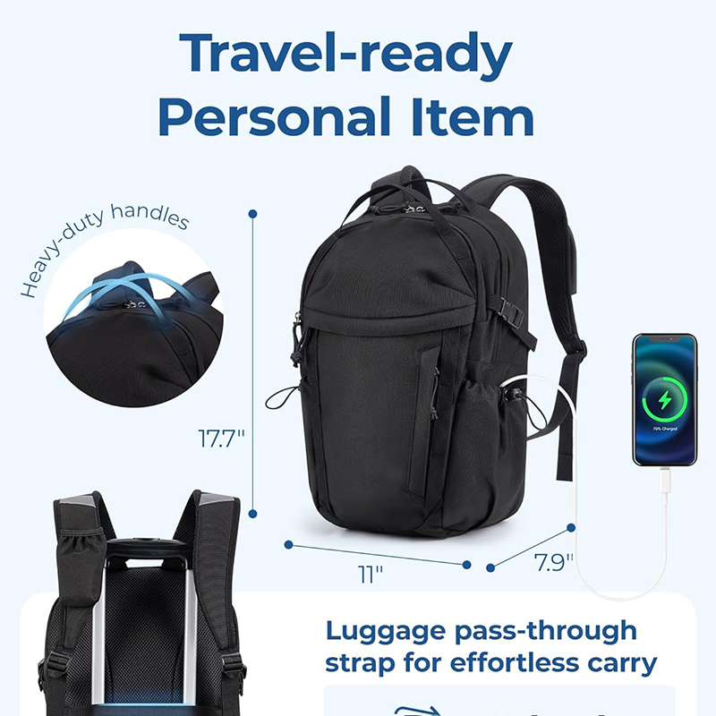 Travel Lightweight Laptop Backpack Large Weekender Bag Stylish Casual for Flight