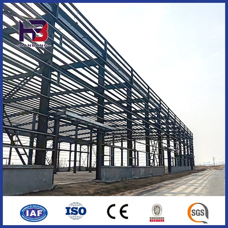 Low Cost Metal Buildings Workshop Hangar Steel Frame Prefabricated Steel Structure Warehouse