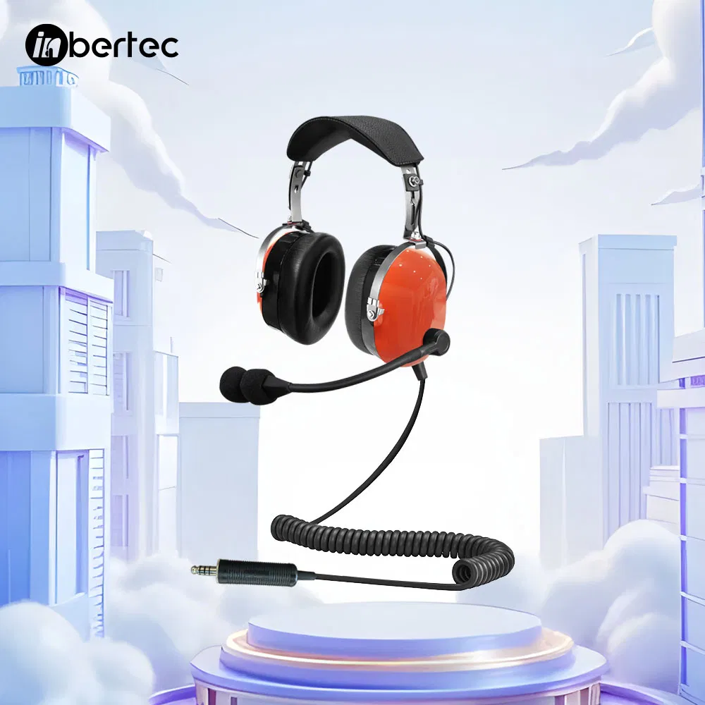 Helicopter Wired Pilot Headset Is Essential Aviation Headset