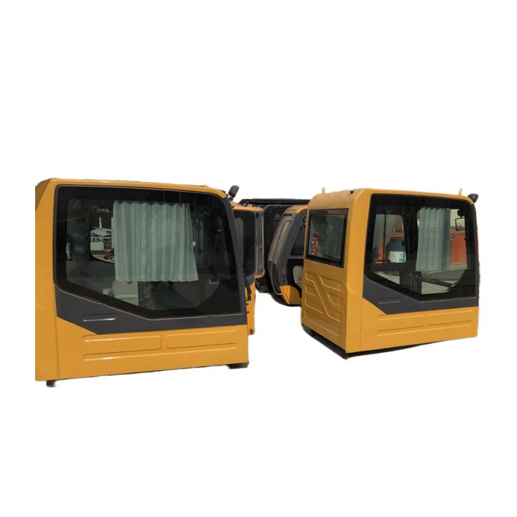 China Supply Comfort Excavator Cabin with Metal Sheet Welding Assembly with Glass Window Small Fire Extinguishers