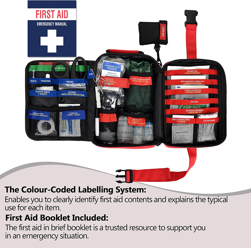 Custom Survival Medical Kits Compact Emergency Kits for Car Boats Camping Outdoor