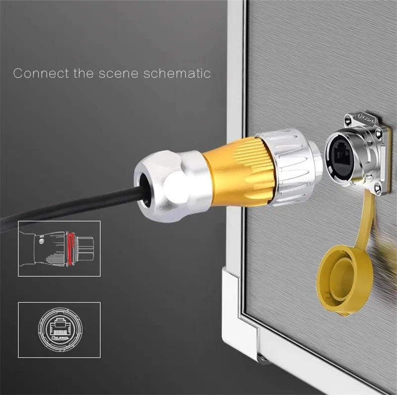 Waterproof Metal Aviation Plug