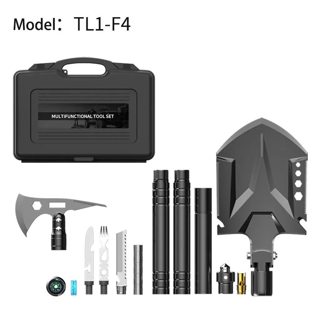 Outdoor Multifunctional Shovel Axe Kit Wildness Medical Emergency Survival Tools for Camping