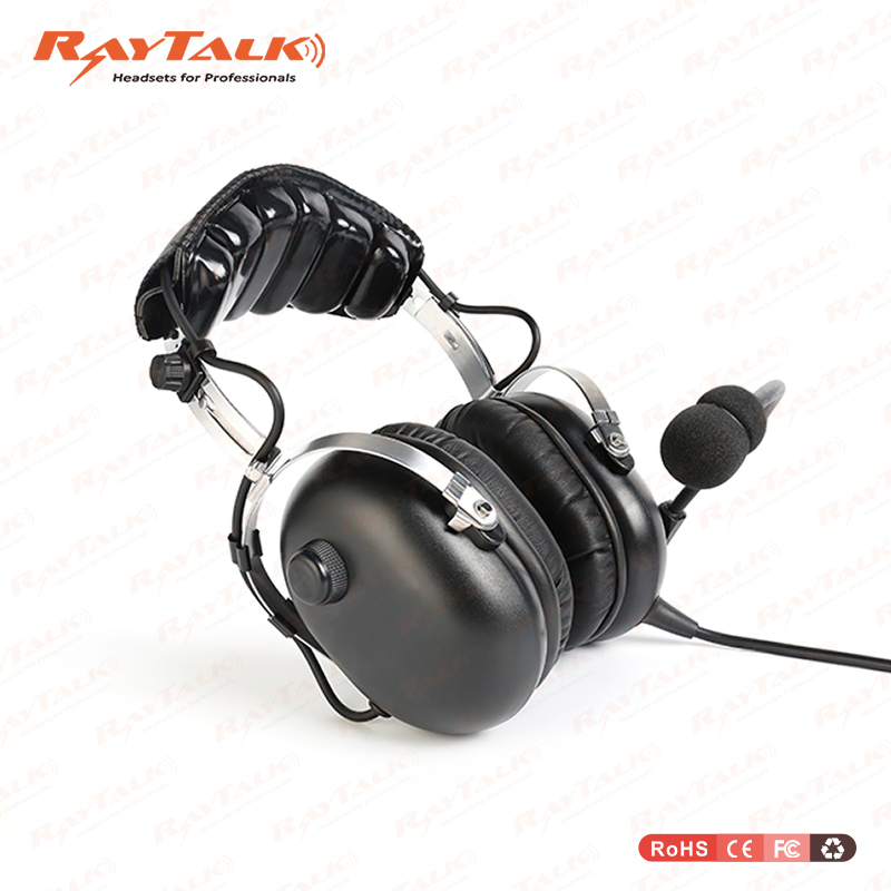 Anr Aviation Headset with Aux Jack Listen Only