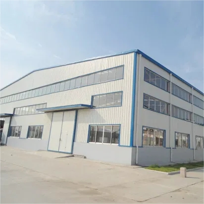 Easy Fabricated Hangar Industrial Steel Structure for Workshop