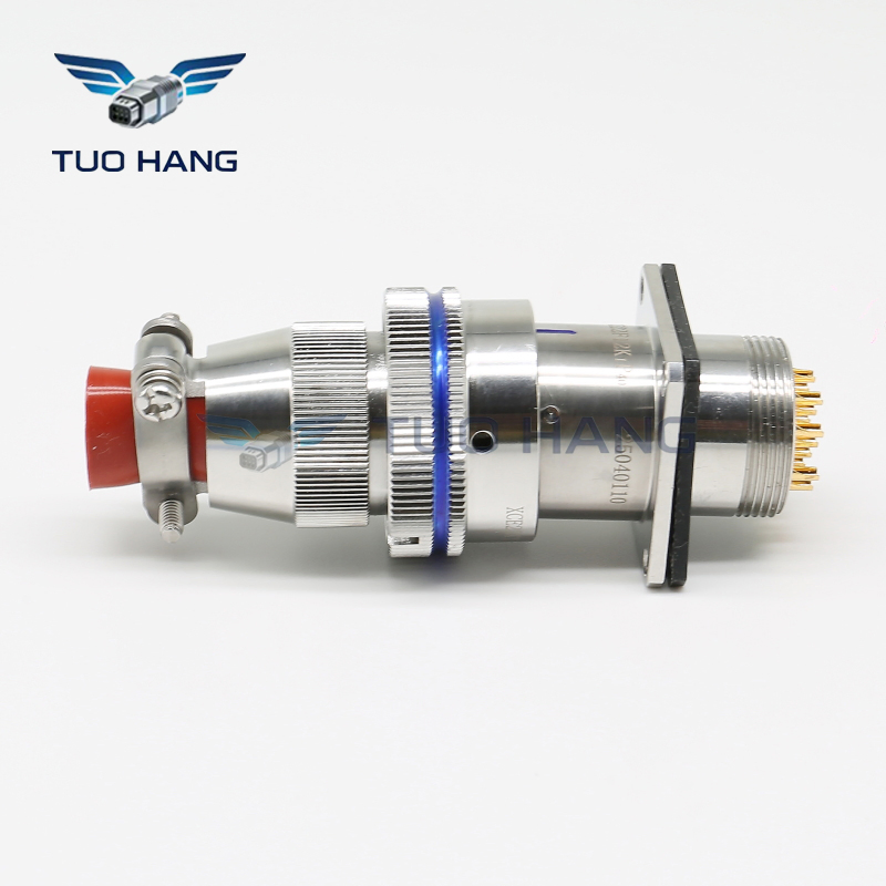 Heavy-Duty Bus Xce22f12K1p40 Xce22t12z1p40 Circular Connector 12 Pole Power Link