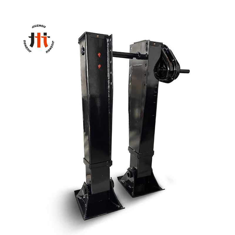 China Manufacturer 25 Ton Landing Gear for Semi Trailer – OEM Welded or Bolt-on Support Legs