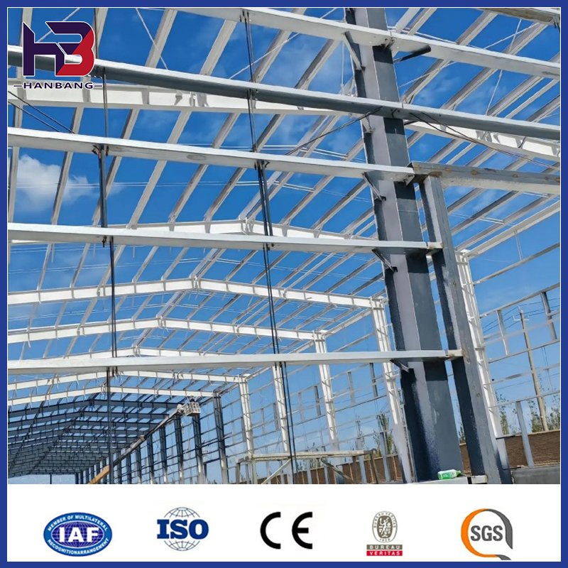 Metal Shed Design Light Prefab Warehouse for Factory Workshop Hangar Shed Construction Industrial Metal Frame Steel Structure Prefabricated Building