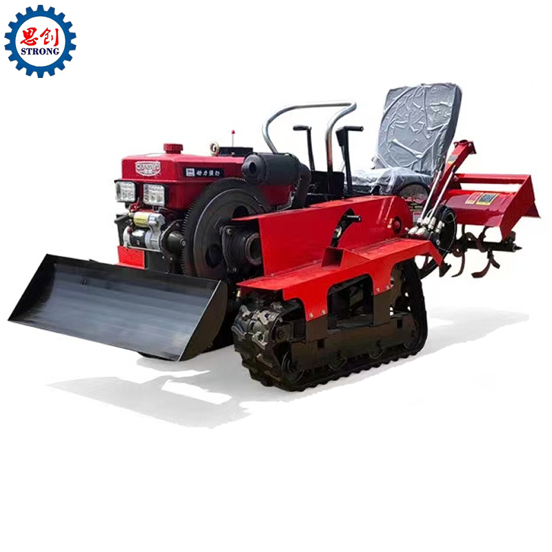 Vegetable Garden Cultivator Machine Small Tillage Machine with Single Plow Weeding Ditching
