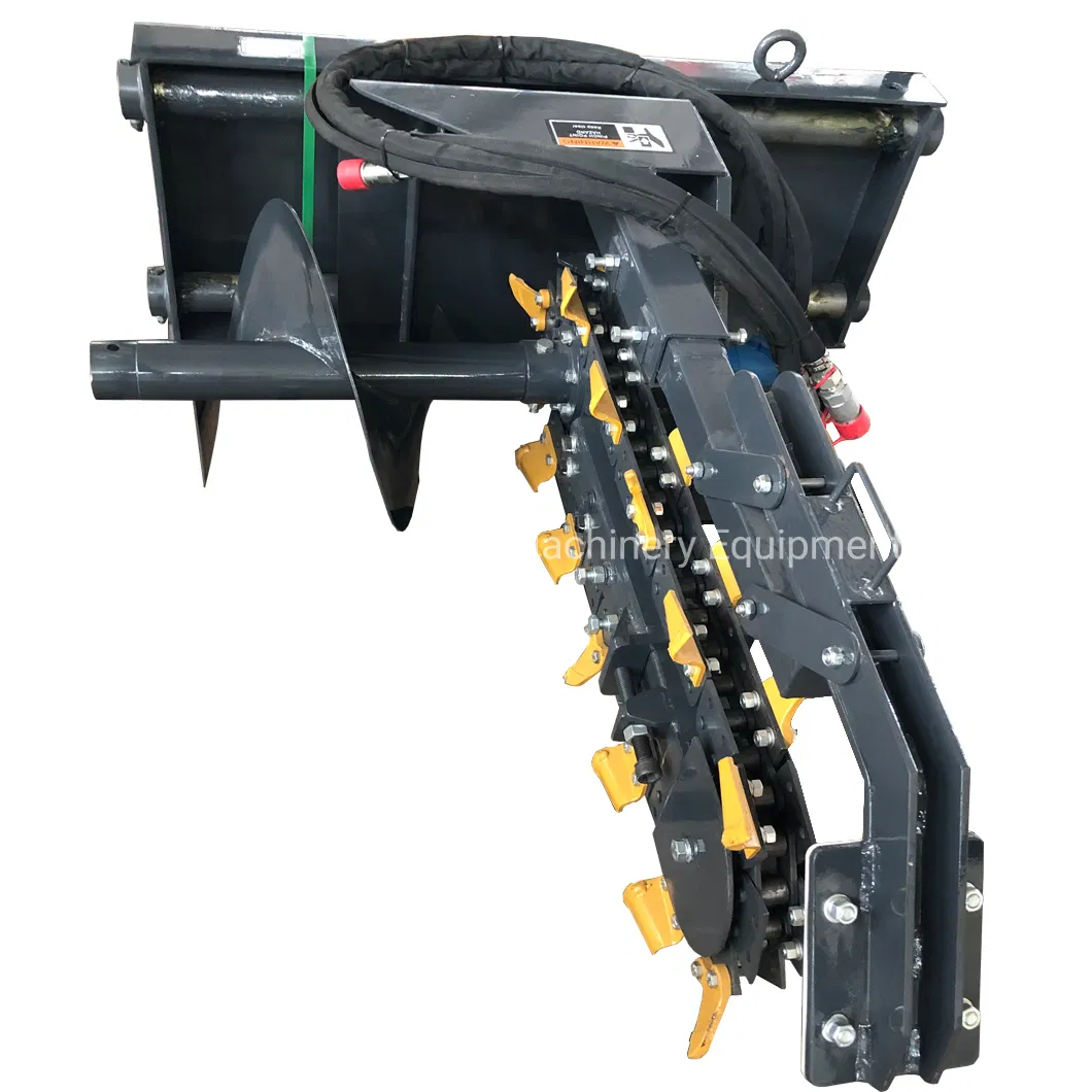 Good Quality Irrigation and Water Conservancy Special Small Pipe Ditching Machine Chain Micro Tractor Trencher for Engineering Construction and Agriculture