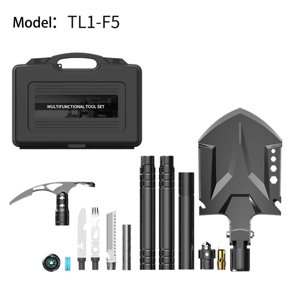 Outdoor Multifunctional Shovel Axe Kit Wildness Medical Emergency Survival Tools for Camping