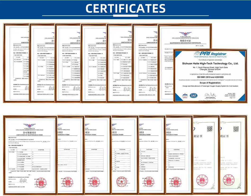 Certifications