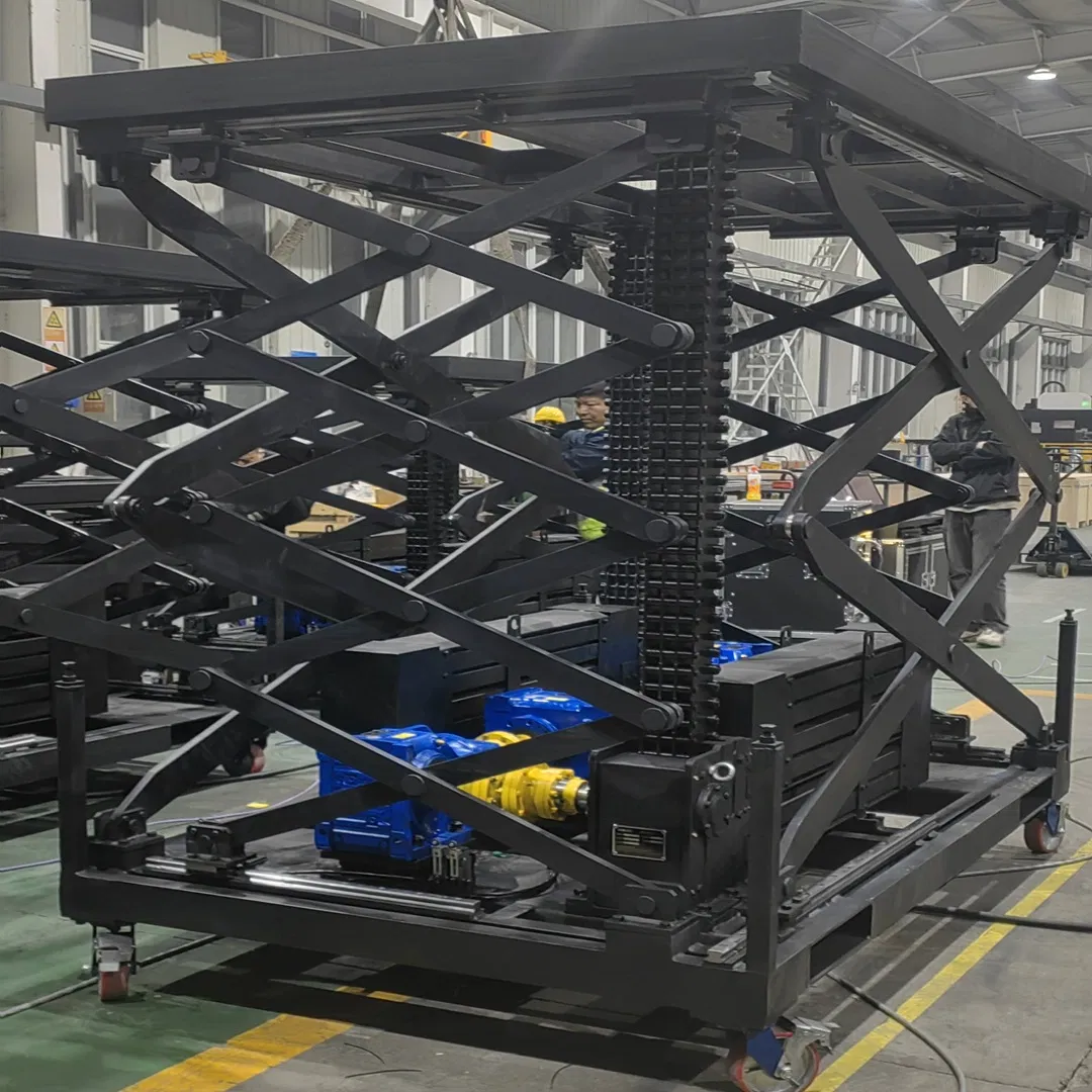 Heavy-Duty Chain-Driven Stage Machinery Elevating System for Events