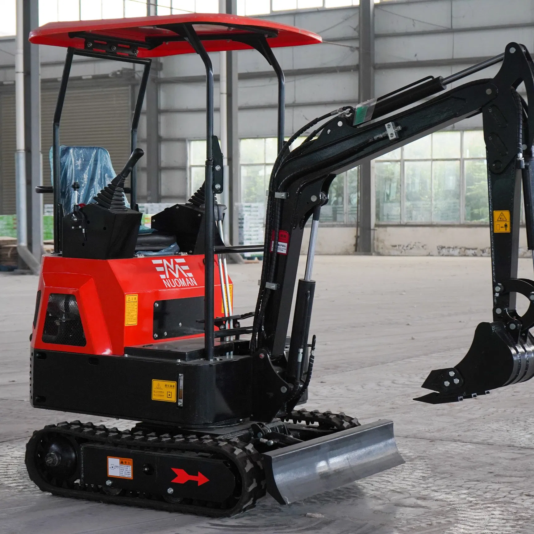 150 Large Excavator Home Orchard Ditching Excavator Multi-Functional Crushing Excavator Garden Use