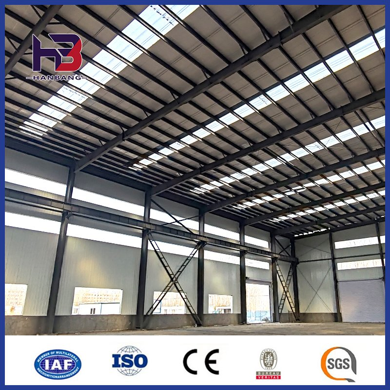 Low Cost Metal Buildings Workshop Hangar Steel Frame Prefabricated Steel Structure Warehouse
