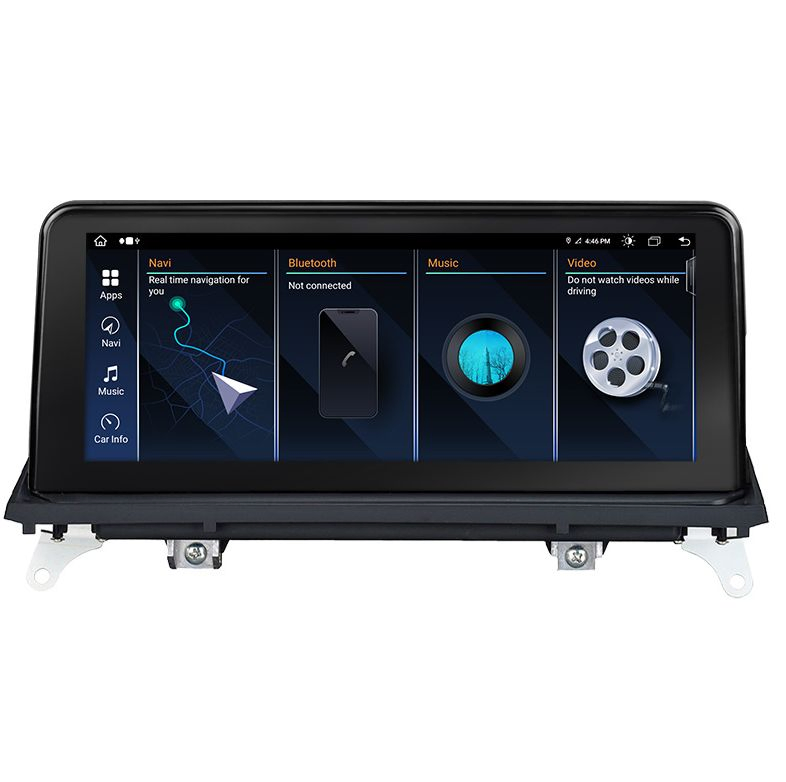 Coika HD Car Tablet Radio Touch Screen GPS Navigation Receiver DSP Carplay WiFi SIM for BMW E70 E71 2007-2013