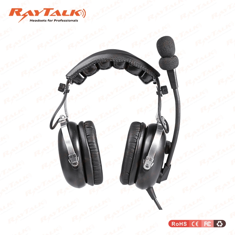 Anr Aviation Headset with Aux Jack Listen Only