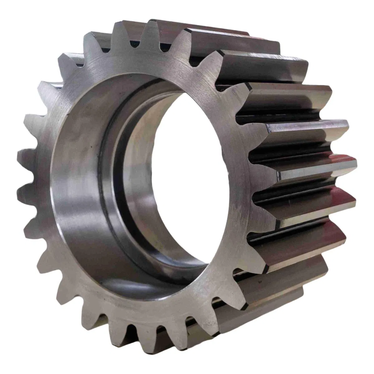 Stainless Steel 410 Excavator Hydraulic Pump Gear Sprockets Pilot Shaft Gear