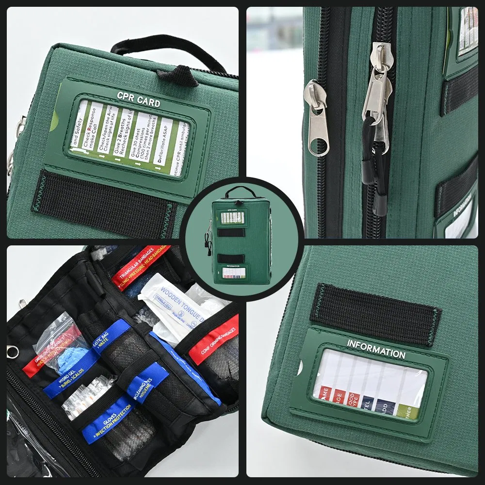255PCS Outdoor First Aid Kit Emergency Survival Kit for Hiking Camping Traveling