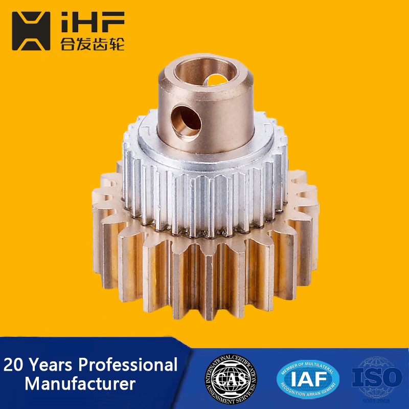 Ihf OEM Customized Precision Small Module Transmission Brass Spur Gears