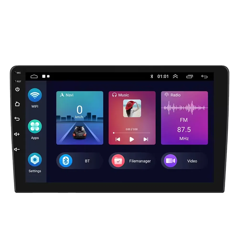 Hot Selling 9-Inch Android Dual-Butt Universal Central Control Screen Car Carplay Navigation