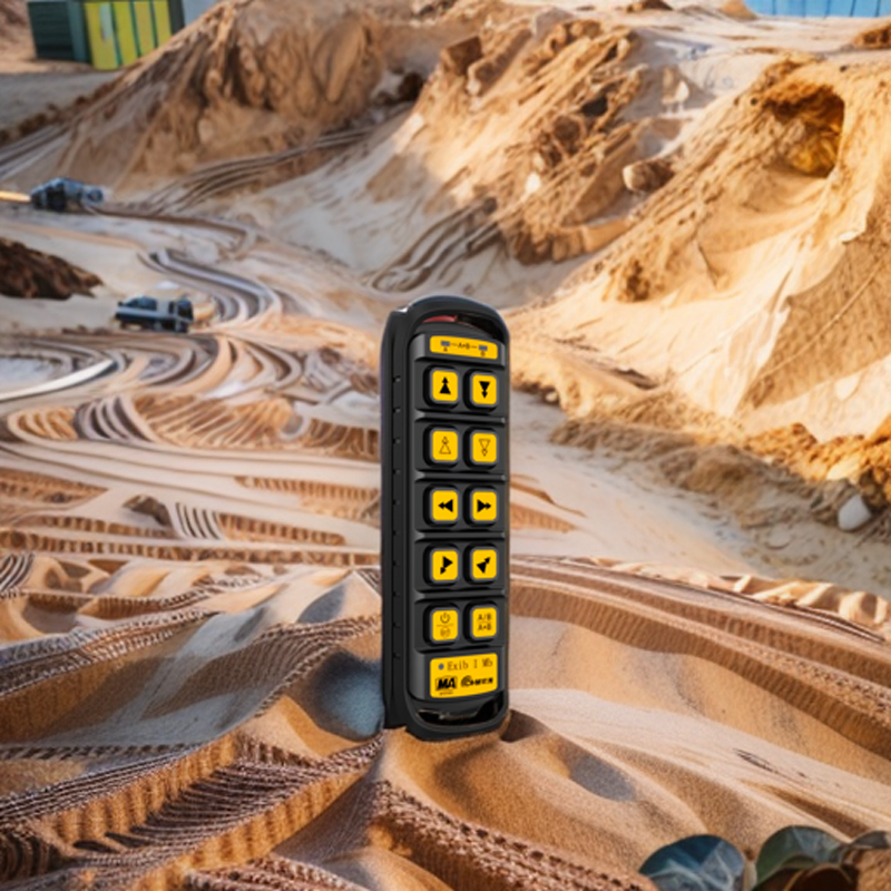 Industrial Mine Remote Control Device with RF Signal and Explosion-Proof