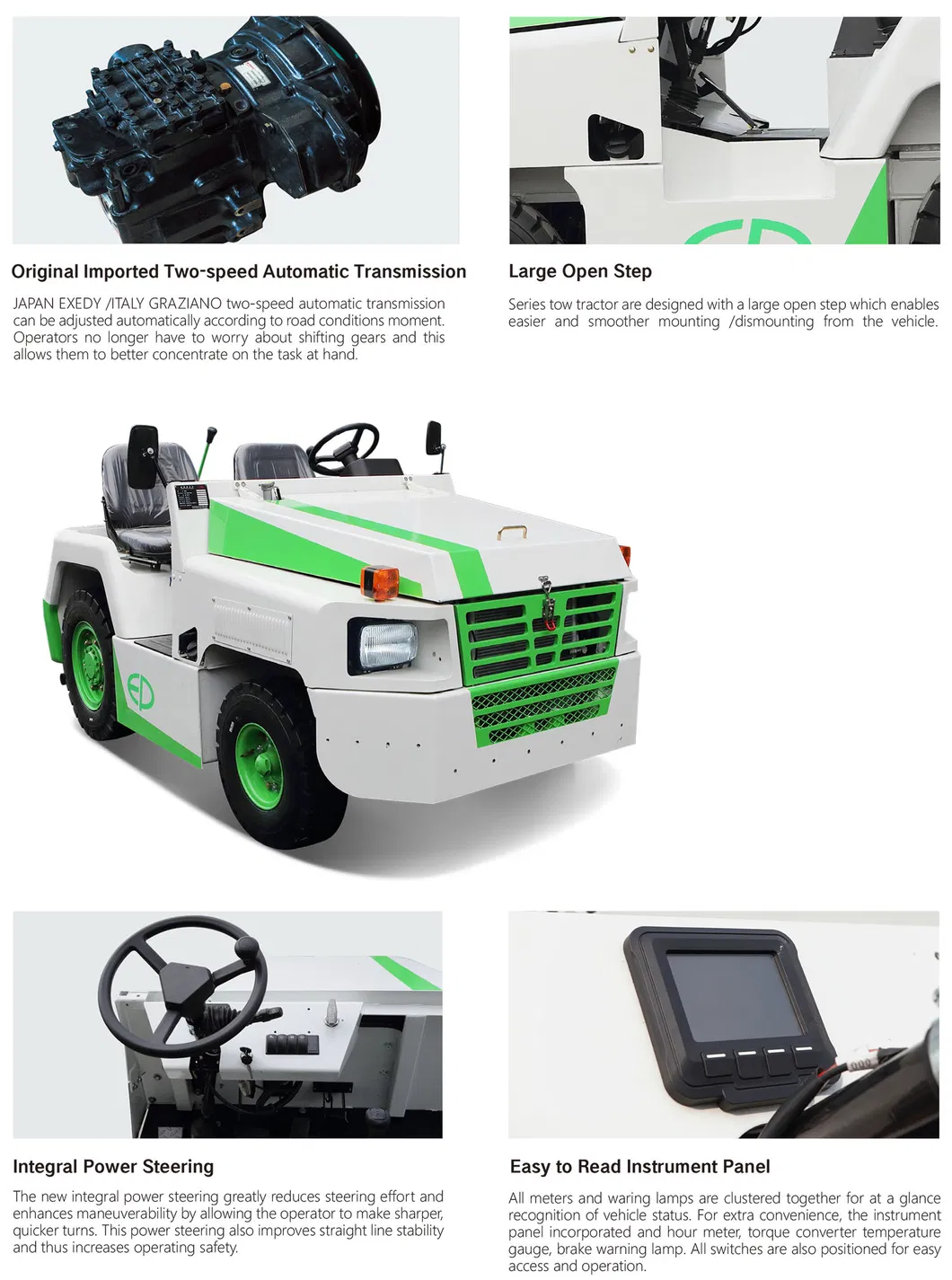 Airport Baggage Towing Equipment Dimension Diagram