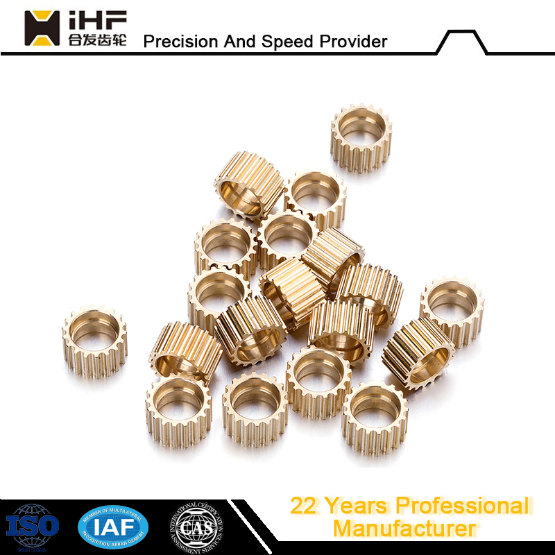 Ihf CNC Machining Precision M1 M2 M3 Spur Pinion Gear for Logistics Warehousing Machinery