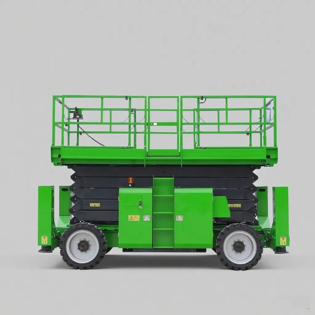 OEM Mobile Hydraulic Self Propelled Scissor Lift for Aircraft Maintenance