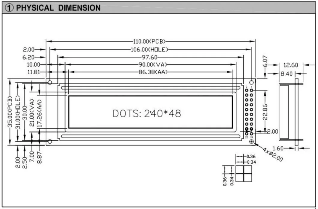 Graphic STN LCD Module