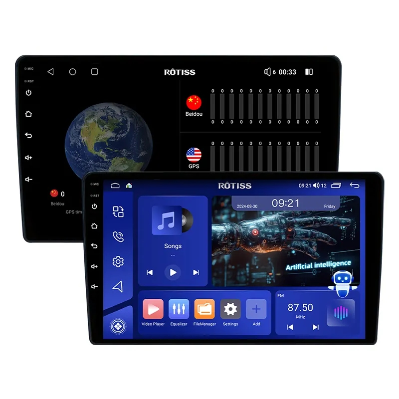 7 9 10 Inch Double DIN Car Stereo 2 DIN Android Car Radio Touch Screen Android Auto Carplay Audio Car DVD Player Navigation GPS