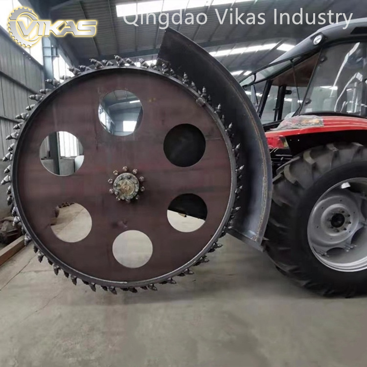 Trancheuse Trincheira Single Ditch Waterpipe Ditching Pipeline Ditcher Trenching Chain Cable 10cm-1m Depth Tractor Mounted Pto Disc Trencher for Sale