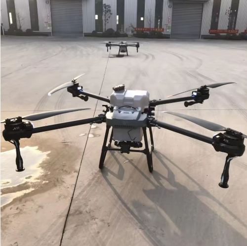 Construction Materials Transport Drone with Obstacle Avoidance - Safe for Site Operations
