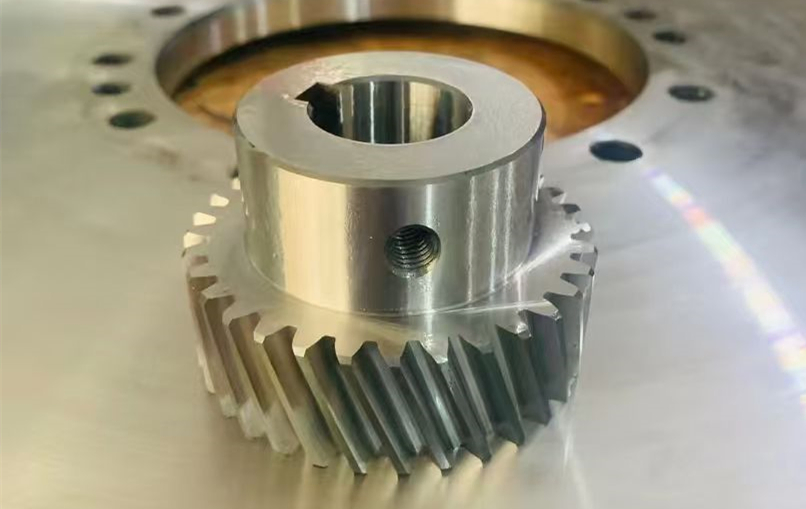 High Torque Spiral Bevel Gear Alloy Steel for Construction Machinery