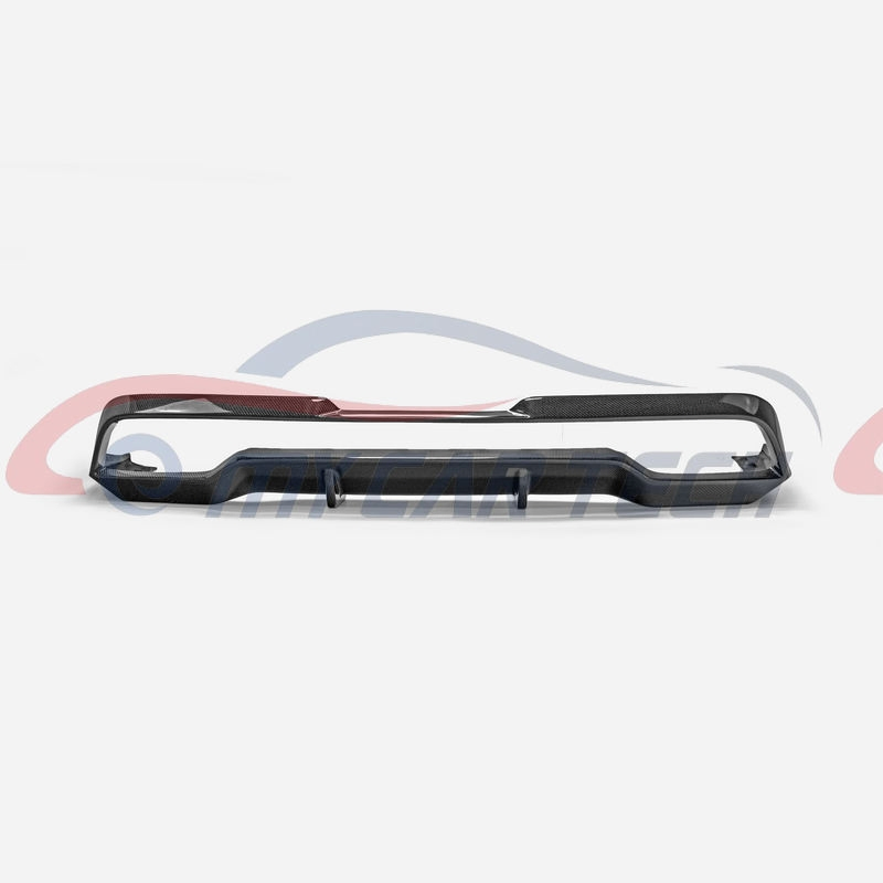 para 2018-2022 KIA Stinger 3-PC Spoiler de Fibra de Carbono para Para-choque Traseiro, Kit de Carro, Saia Lateral, Moldura da Grade Frontal