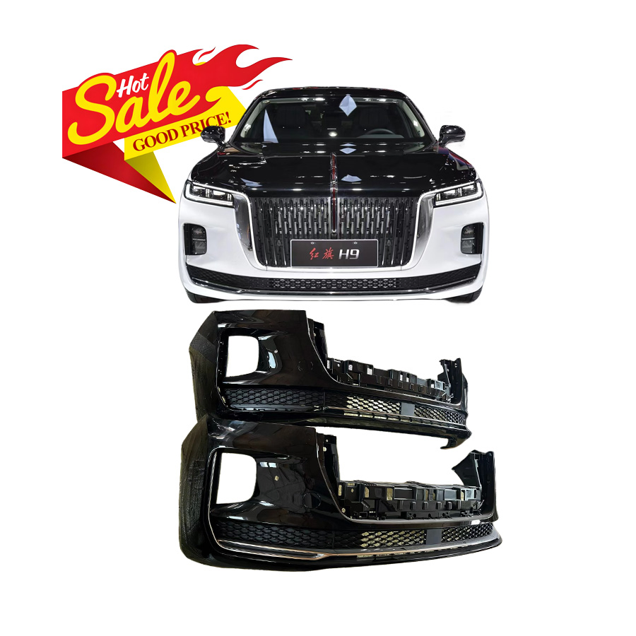 Substituição OEM Peças de Reposição Originais de Fábrica Carro Hongqi H9 Conjunto de Para-choque Dianteiro Traseiro Peças de Reposição em Estoque