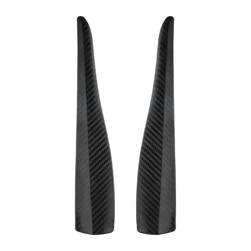Tamanho grande - Faixa Anticolisão em Fibra de Carbono Preto