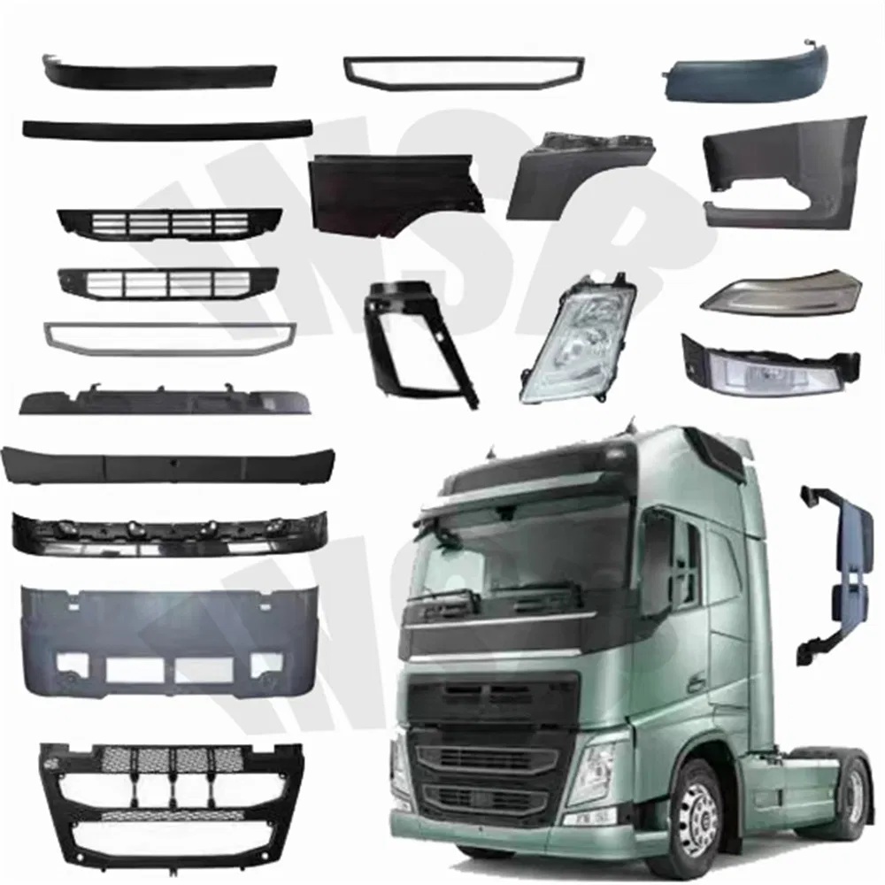 84173256 84173254 84173252 Parachoque de Caminhão Volvo FH FM Spoiler de Caminhão Lábios de Parachoque