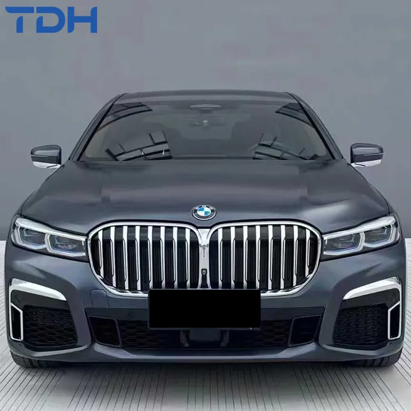 Acessórios de Carro Para Para-choque PP de 2016-2018 BMW 7 Série G11 G12 Facelift para 2022 G12 Bumper Lci M-Tech com Capô de Alumínio