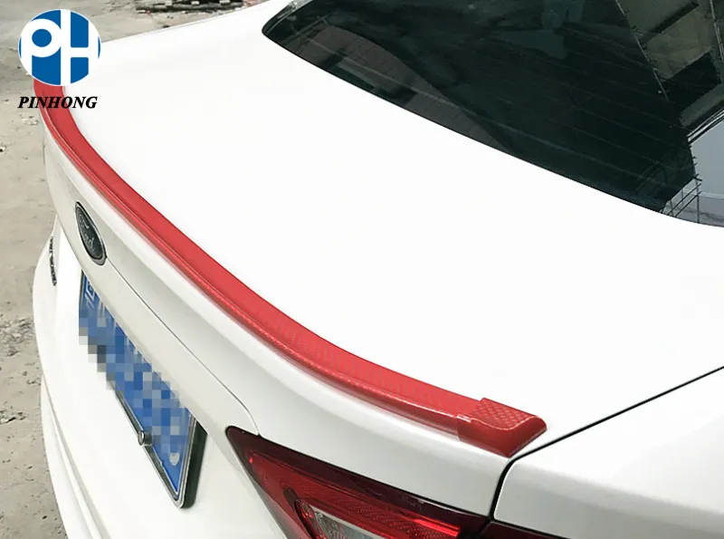 Spoiler de Porta-Malas Universal Protetor de Borracha para Bumper e Rims