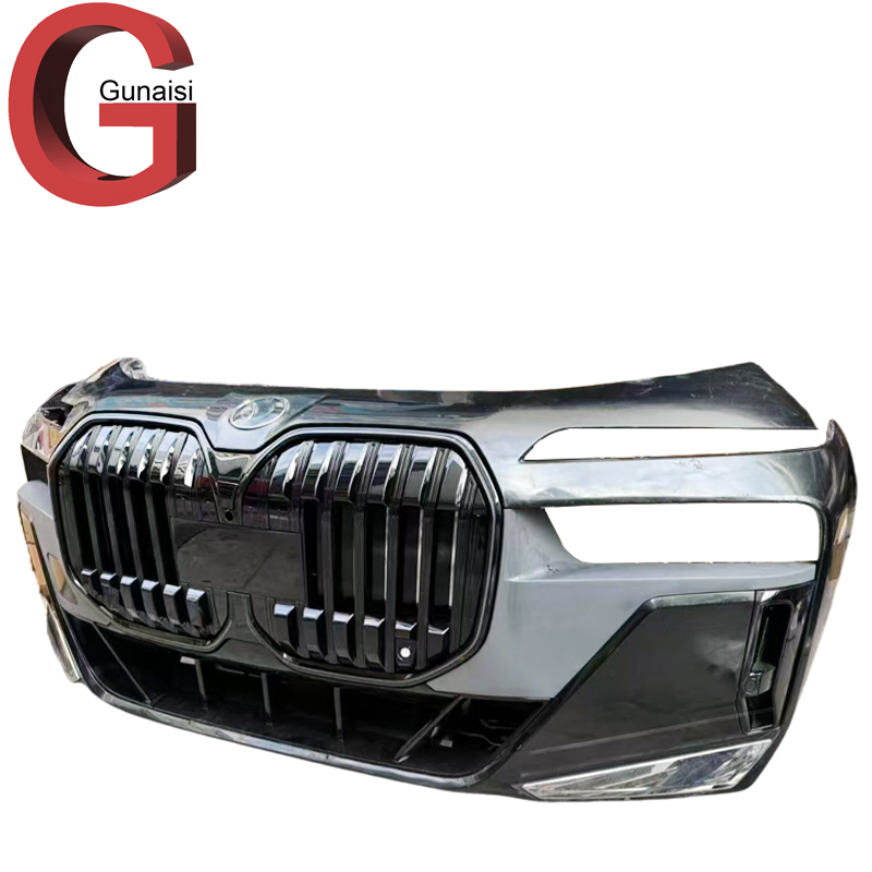 2023-2024 para BMW 7 Série G70 Conjunto de Para-choque Frontal em Plástico Para-choque Grade de Carro Peças de Carro Usadas