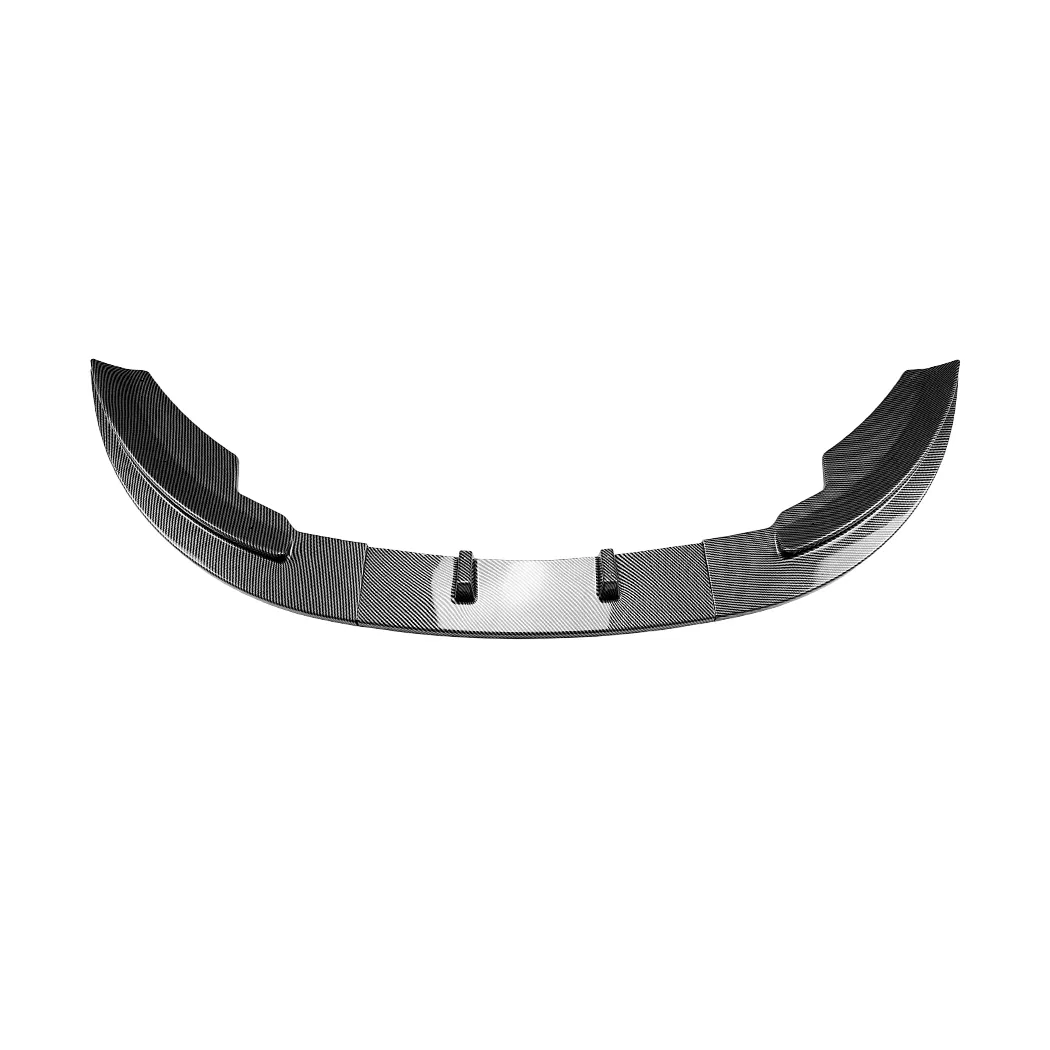 Spoiler de lábio dianteiro Carbon Black para Ford Fiesta Mk7 2008-2012 Acessórios para Carro