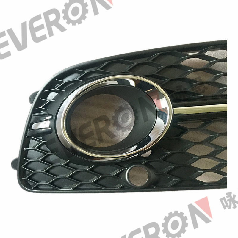 Grade do Para-choque Dianteiro Inferior com Luz de Neblina para Audi Q5 Sline 2013-2017