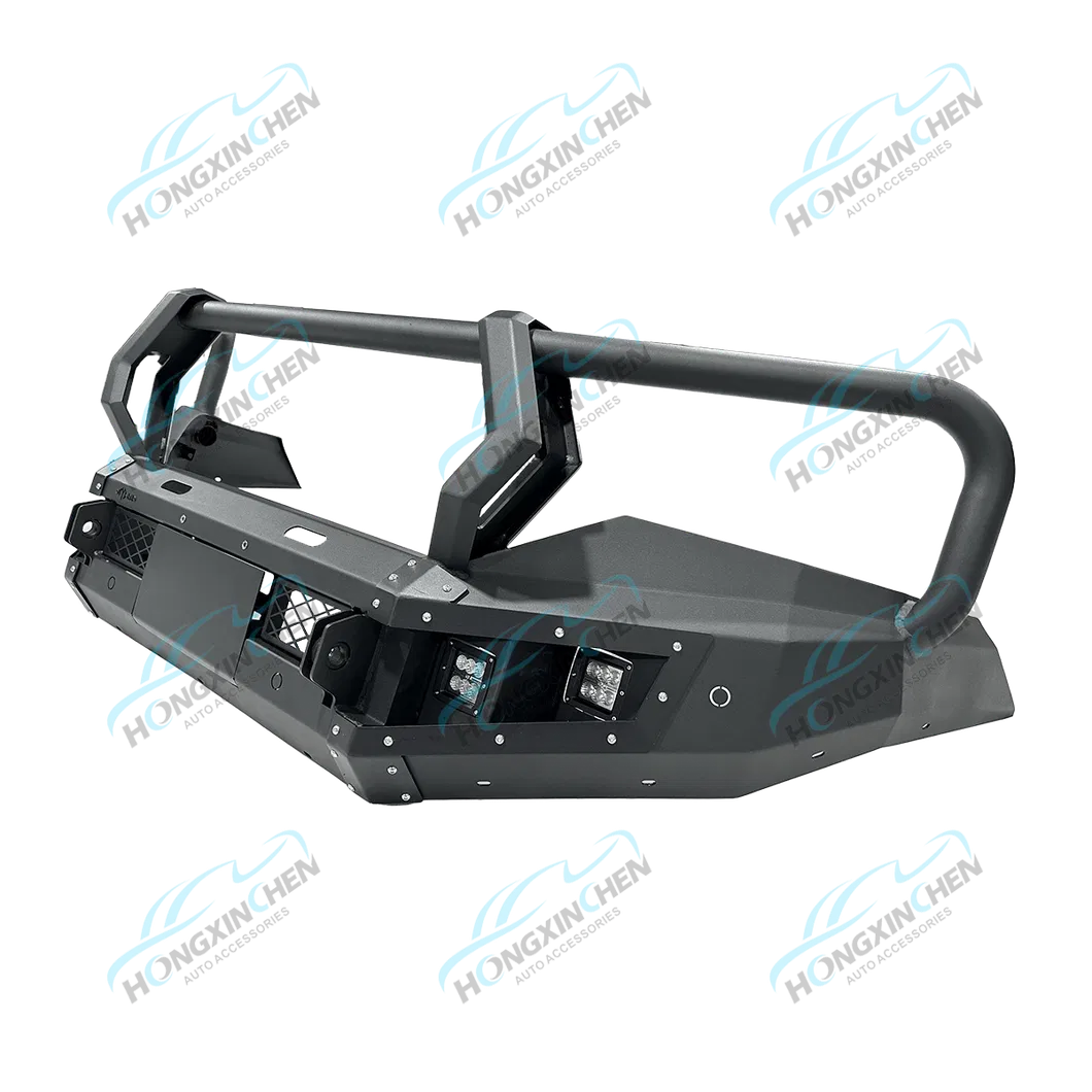 Barra Bull de Aço Inoxidável Longa Retangular para Luz LED Frontal para Bumper
