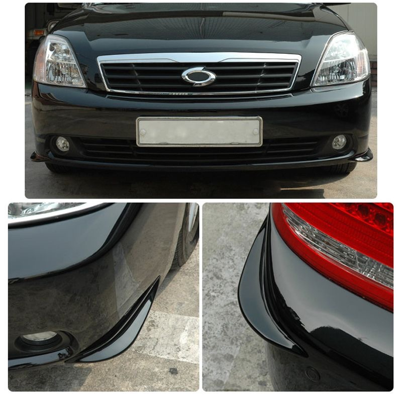 Protetor de Para-choque Frontal e Traseiro Universal, Faixa de Borracha Anticolisão, Protetor Anticolisão para Carro